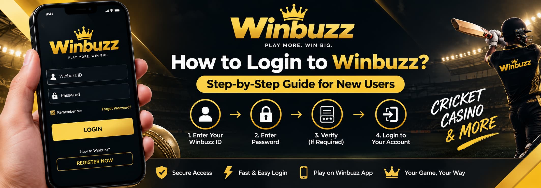 How to Login to Winbuzz Step-by-Step