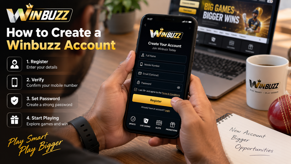 How to Create a Winbuzz Account