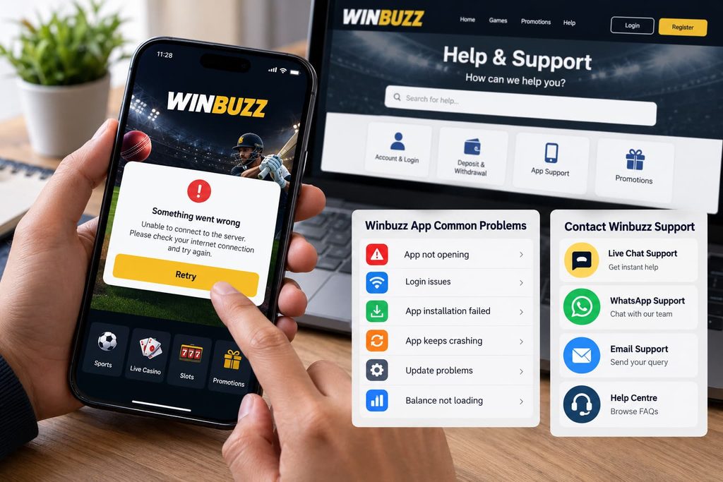 How to Get Help with Winbuzz App Problems